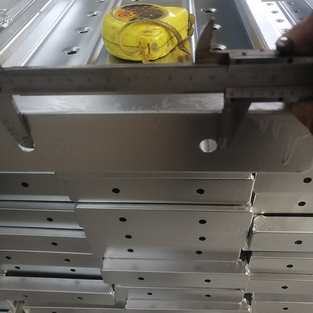 Scaffolding Galvanized HDG Steel Plank