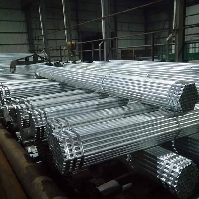 6M GI Steel Tube HDG Scaffolding Pipe From China Manufacturer EK 